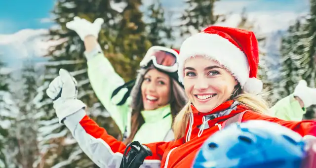 Skiing Christmas Holidays